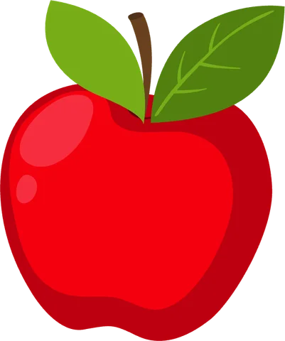 der Apfel – Figur für den Buchstaben A aus der App ABC Alphabet