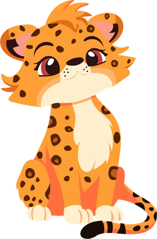 Jaguar, le personnage de la lettre J dans l’appli ABC Alphabet