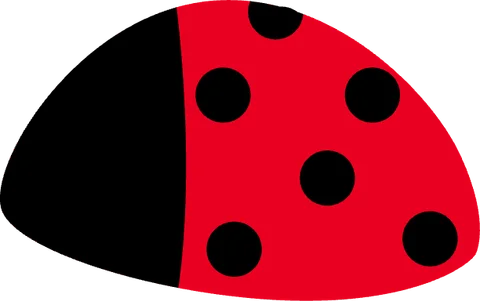 Ladybug, the character for letter L in the ABC Alphabet app