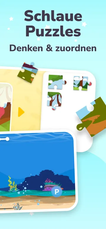Bildschirm der App ABC Alphabet