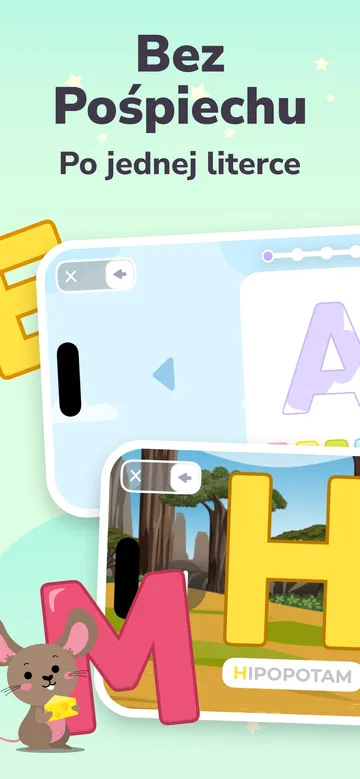 Ekran aplikacji ABC Alphabet