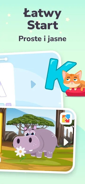 Ekran aplikacji ABC Alphabet