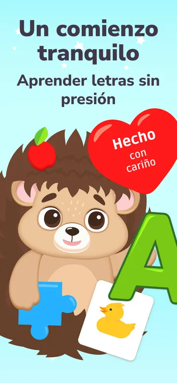 Tela do aplicativo ABC Alphabet