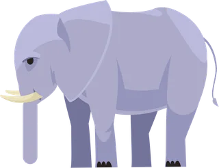 Dibujo: elefante