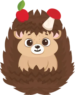Dibujo: erizo